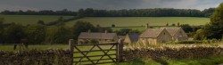 Rural location with farmhouse