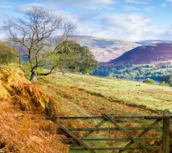 Image of fields and country side. Locations for property searches